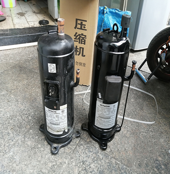 岐山中央空调压缩机的更换维修